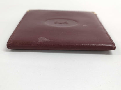 Cartier Bordeaux Card Case, Card Case, Pass Case, Business Card Case