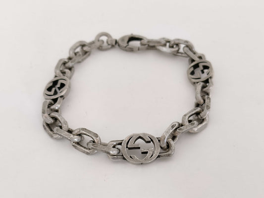 GUCCI 925 Interlocking Bracelet Bracelet Bangle