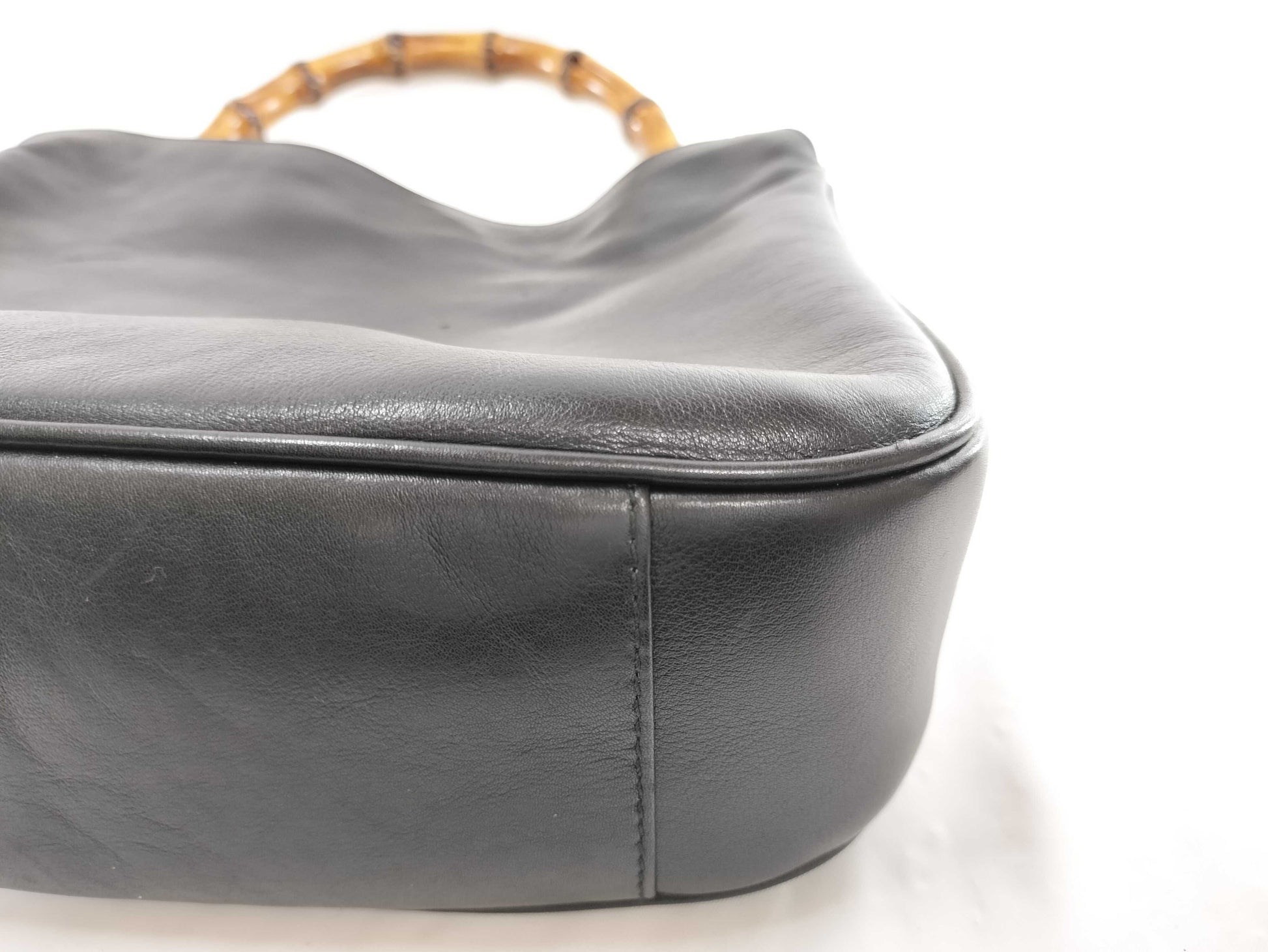 GUCCI Bamboo 0001 1998 1638 Handbag