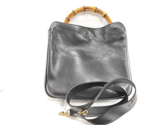GUCCI Bamboo 0001 1998 1638 Handbag