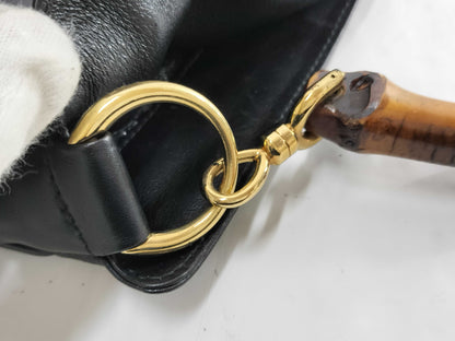 GUCCI Bamboo 0001 1998 1638 Handbag