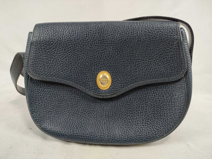 Dior Leather CD Logo Shoulder Bag
