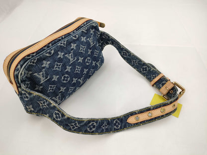 LOUIS VUITTON Denim Bum Bag Waist Bag