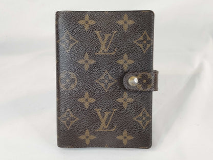 LOUIS VUITTON Monogram R20005 Agenda PM Notebook Cover