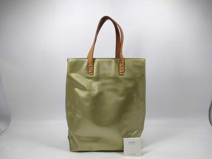 LOUIS VUITTON Vernis Reed MM M91142 Handbag
