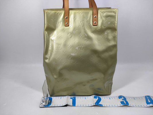 LOUIS VUITTON Vernis Reed MM M91142 Handbag