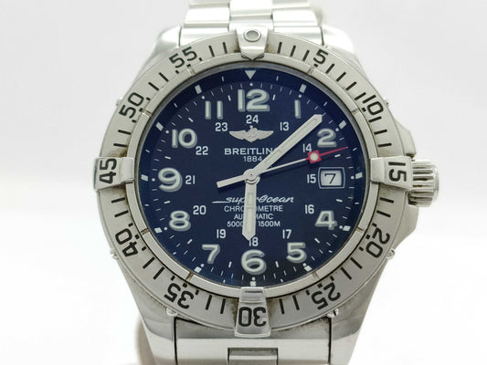 BREITLING A17360 993049 Automatic Black Dial Men's Watch