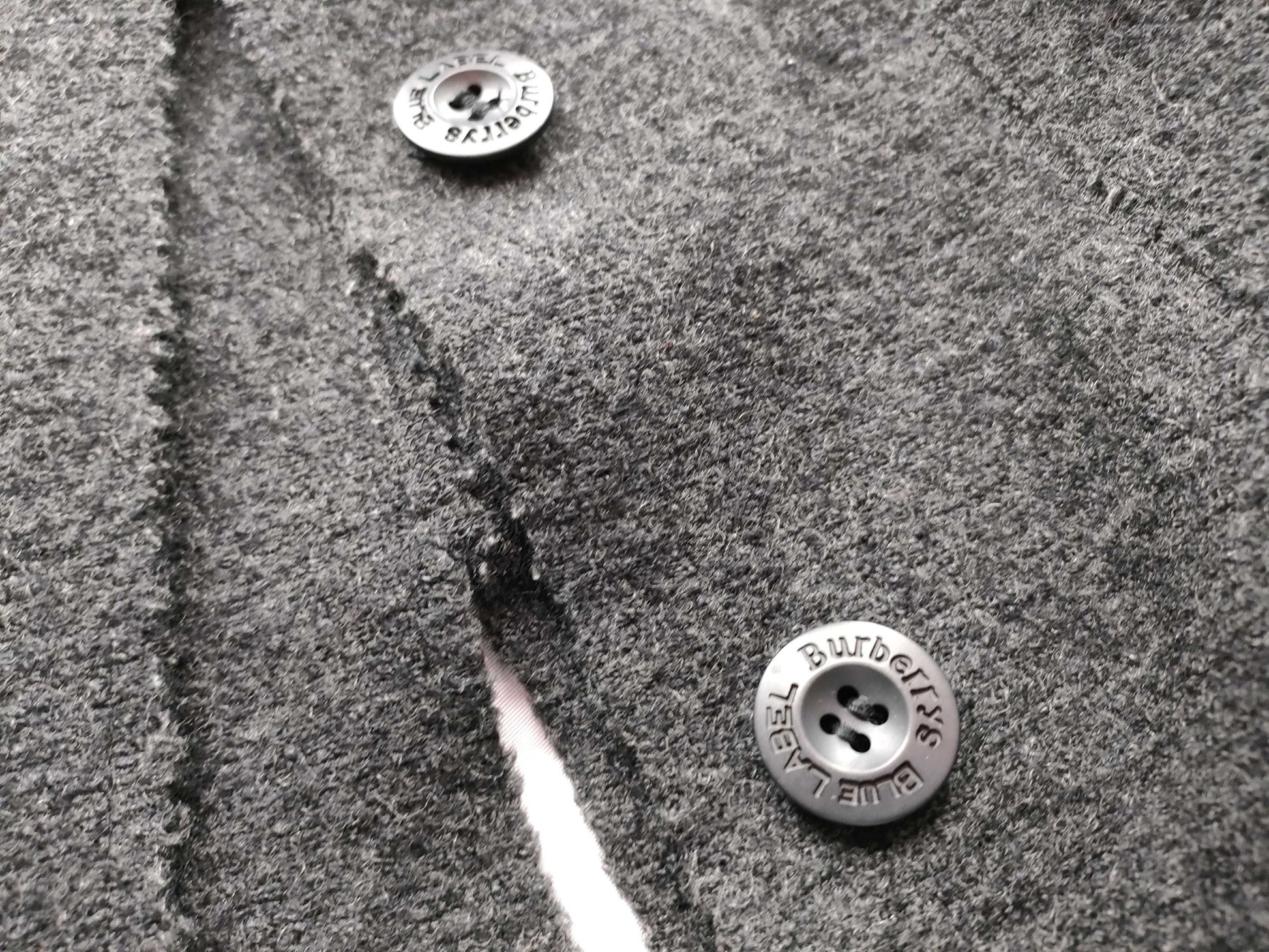 BURBERRY London wool coat