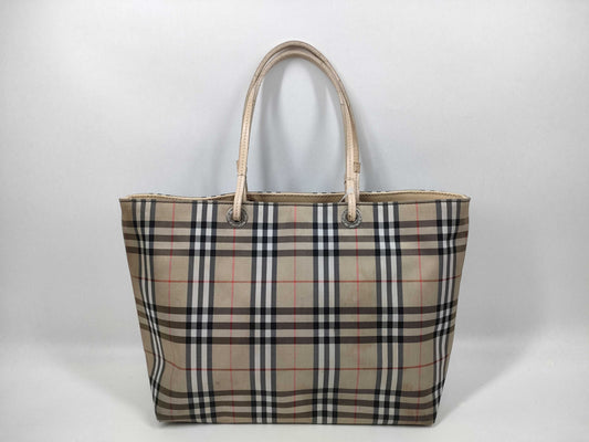 BURBERRY London Hand Novacheck Handbag