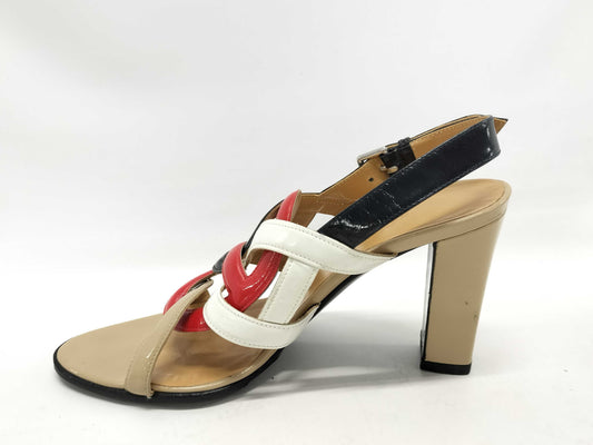 HERMES Chaine Heel Sandals