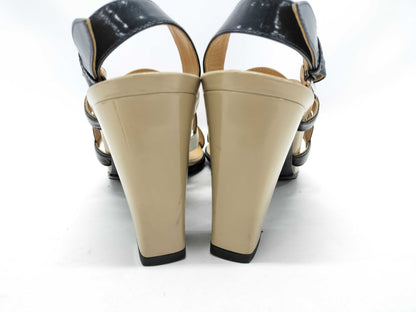 HERMES Chaine Heel Sandals