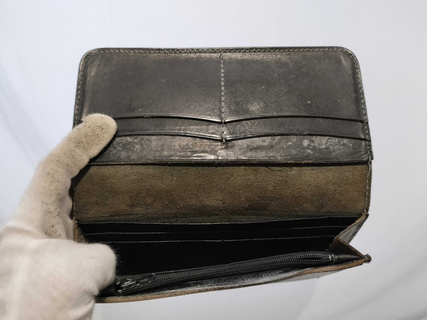 LOUIS VUITTON Epi Porter*3 Wallet Black Wallet