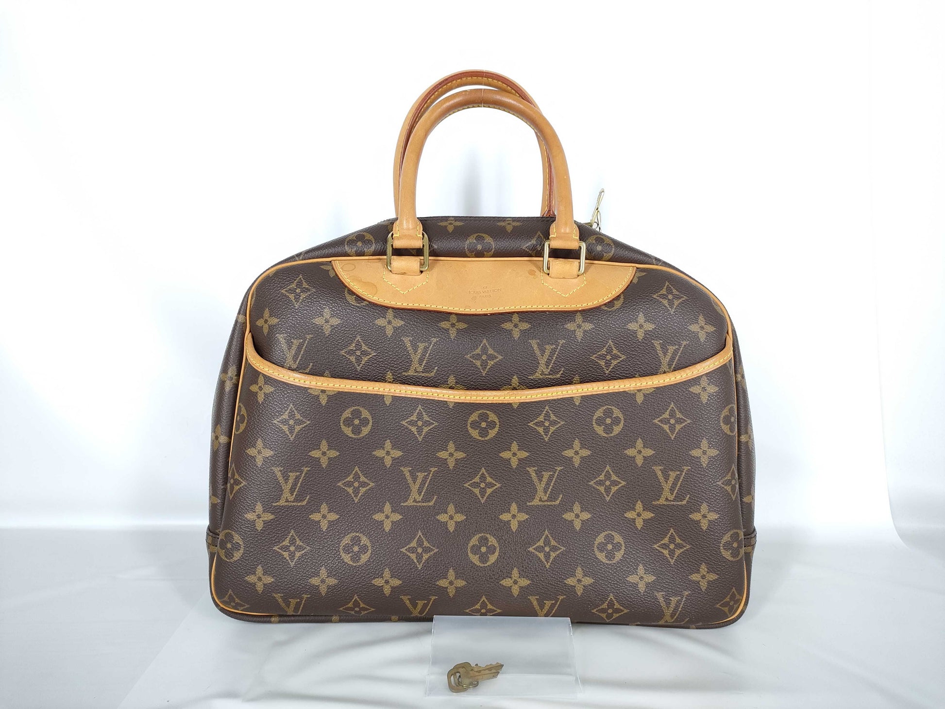 LOUIS VUITTON Monogram M47270 Deauville Handbag