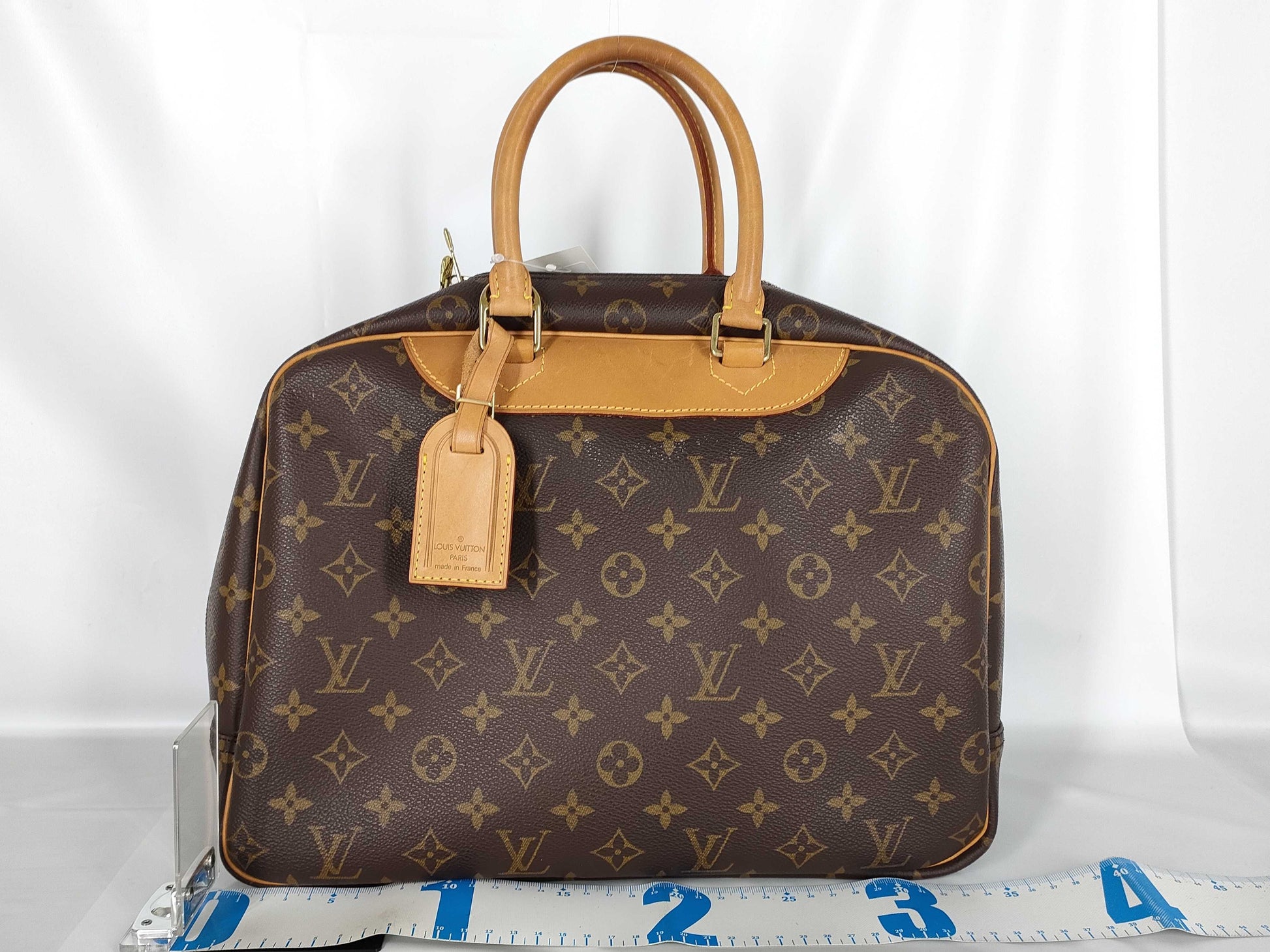 LOUIS VUITTON Monogram M47270 Deauville Handbag