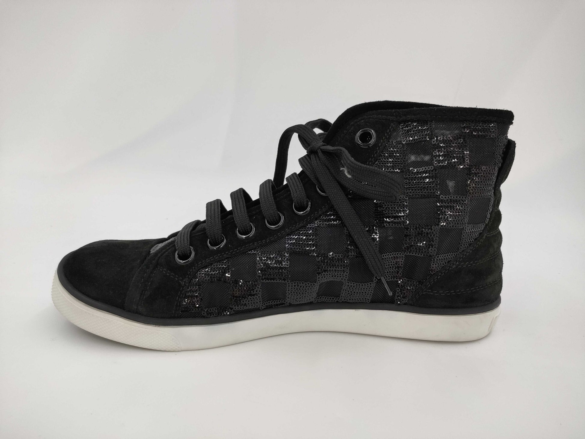 LOUIS VUITTON Damier Sequin Sneakers