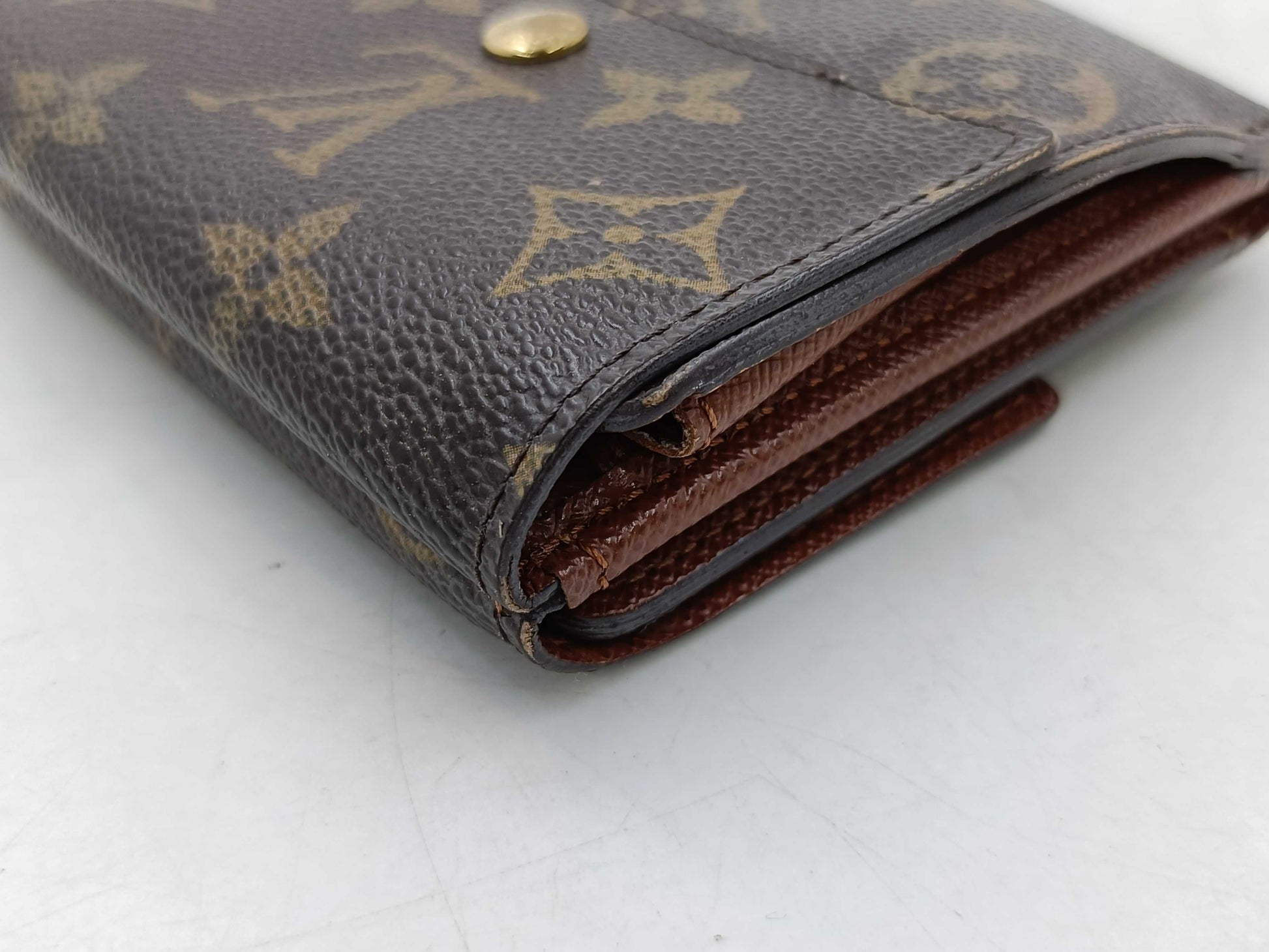 LOUIS VUITTON Monogram Porte Monnaie Carte Credit Wallet