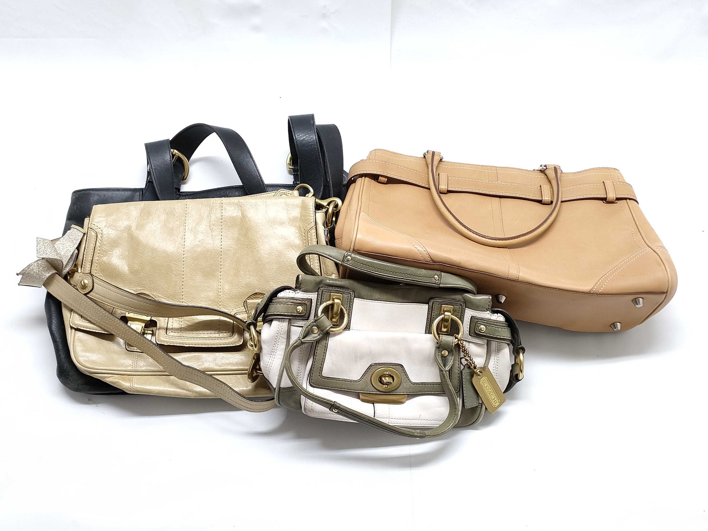 COACH Handbag Shoulder Bag 4-Piece Set