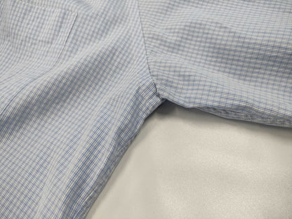 HERMES Check Shirt Serie Button Shirt