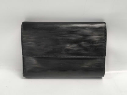 LOUIS VUITTON Epi M63712 Etui Papier Tri-fold Wallet