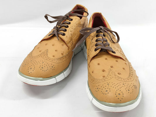 HIROSHI TSUBOUCHI Ostrich Sneakers