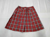 BURBERRY Nova Check Skirt, Red