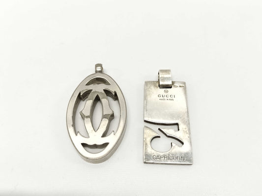 GUCCI Cartier 2C Top/Gucci 925 Plate Top Pendant Top