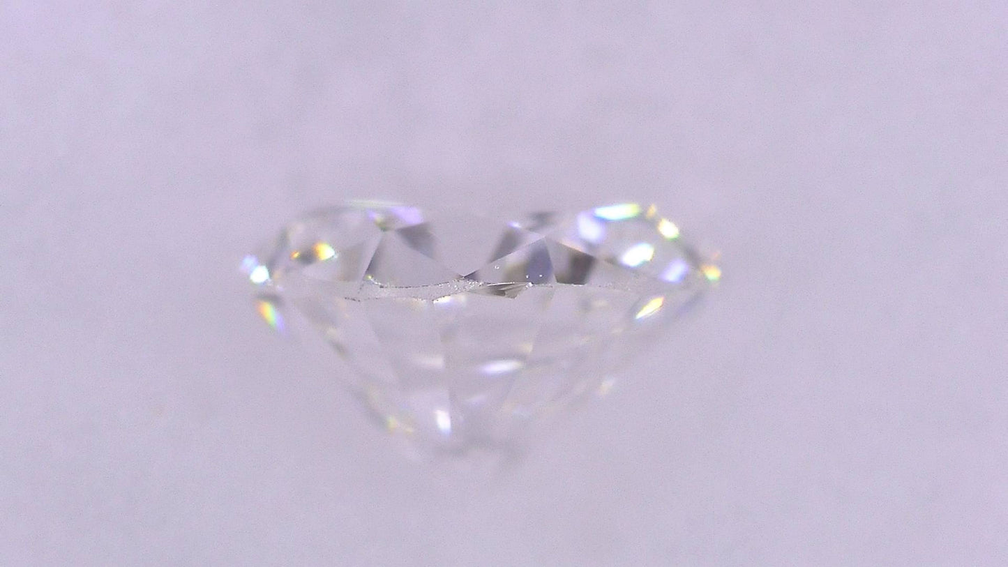 0.329ct E VS-2 GOOD/GD/FR NONE NATURAL 4.37-4.45X2.74mm Diamond Loose