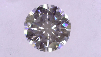 0.409ct F VVS-2 VERY GOOD/VG/GD NONE NATURAL 4.85-4.93X2.87mm Loose Diamond