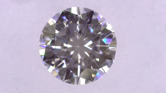 0.409ct F VVS-2 VERY GOOD/VG/GD NONE NATURAL 4.85-4.93X2.87mm Loose Diamond
