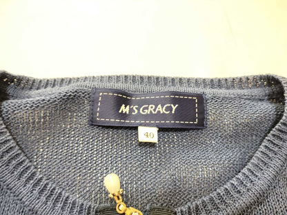 M's Gracie Mesh Cardigan Top