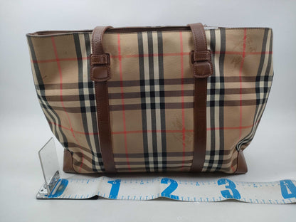 Burberrys Check Tote Bag