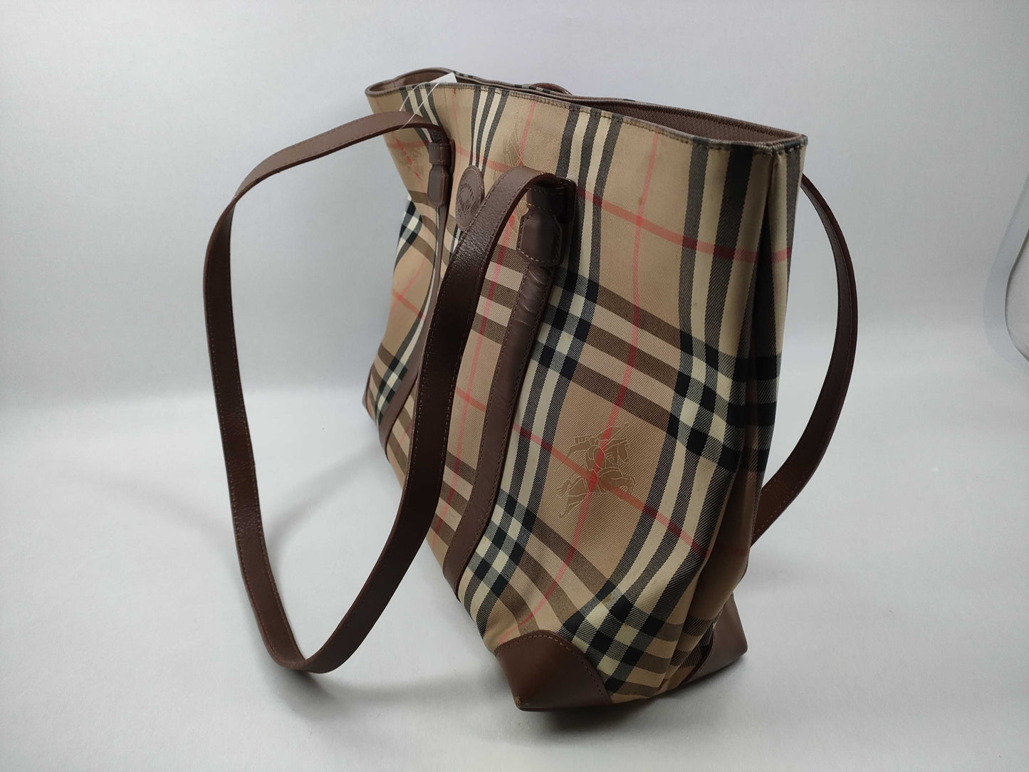 Burberrys Check Tote Bag