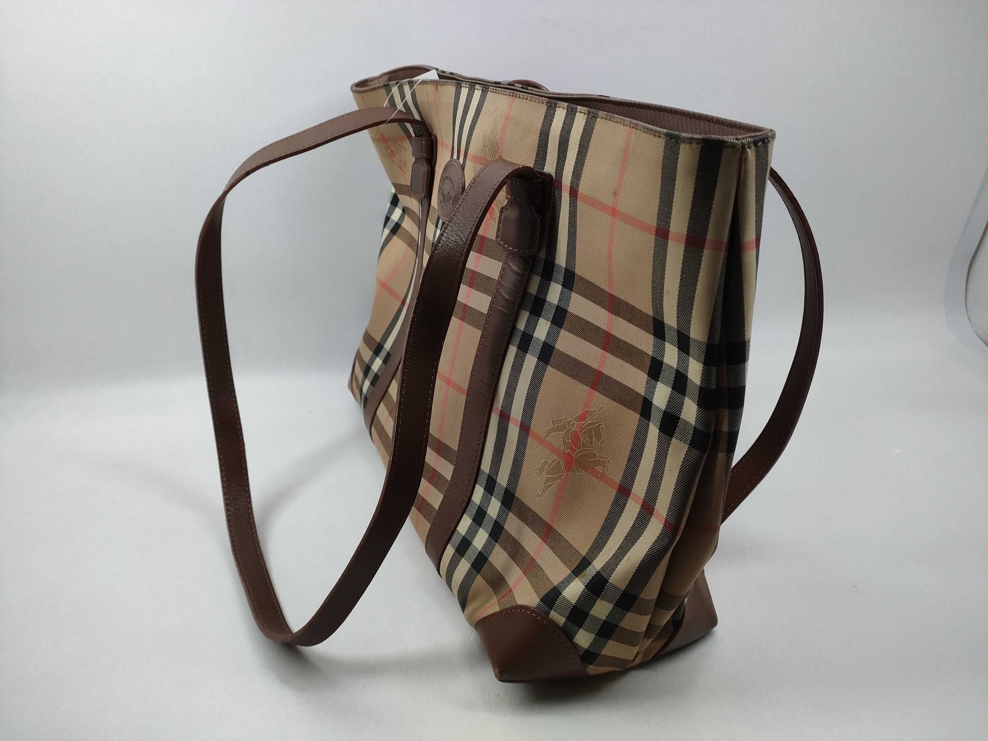 Burberrys Check Tote Bag