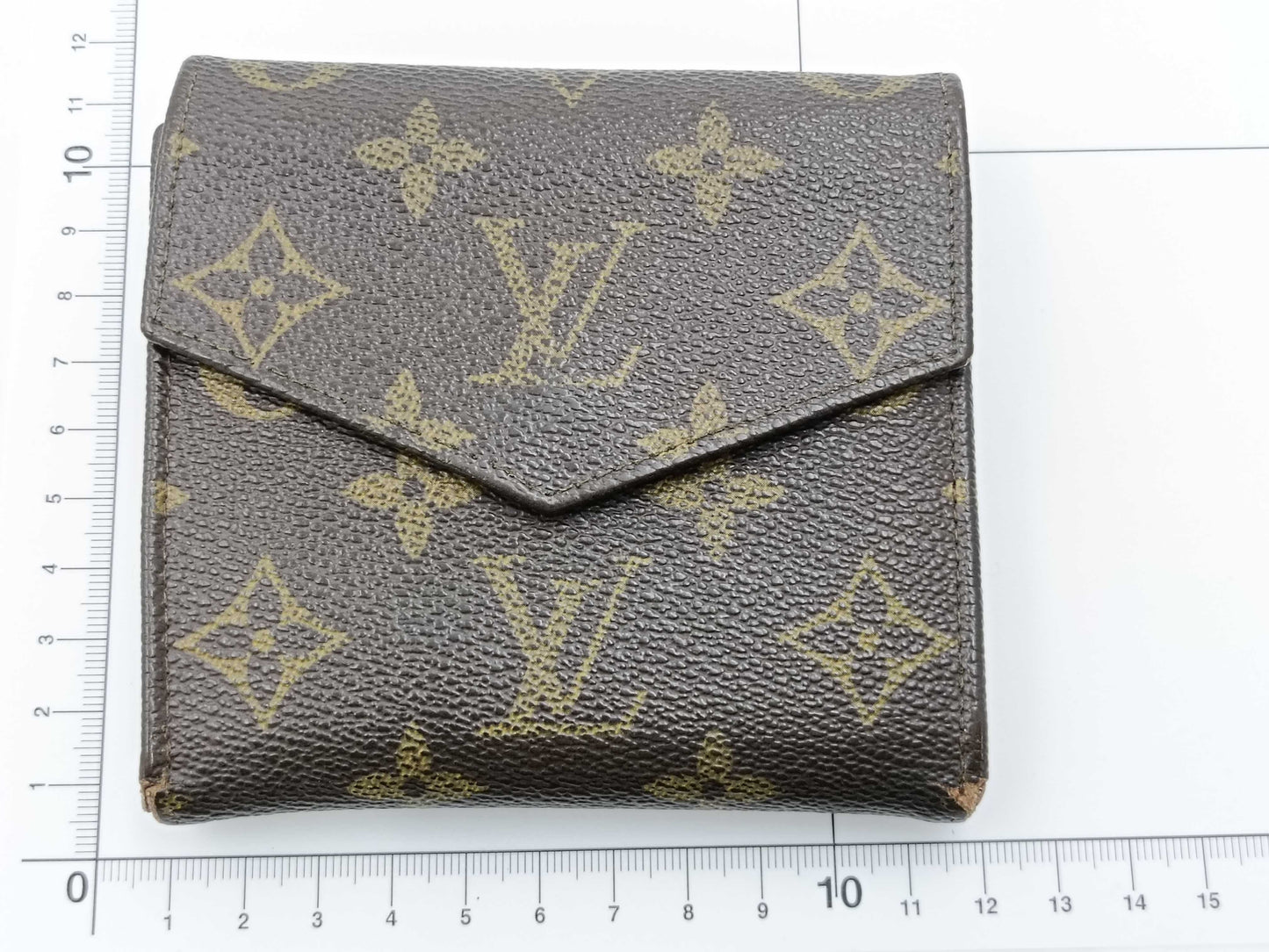 LOUIS VUITTON Monogram Porte Monnaie Carte Credit Wallet