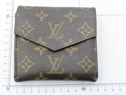 LOUIS VUITTON Monogram Porte Monnaie Carte Credit Wallet