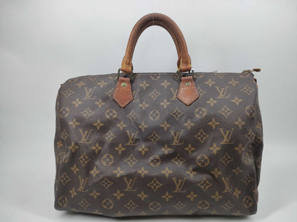LOUIS VUITTON Monogram M41107 Speedy 35 Boston Bag
