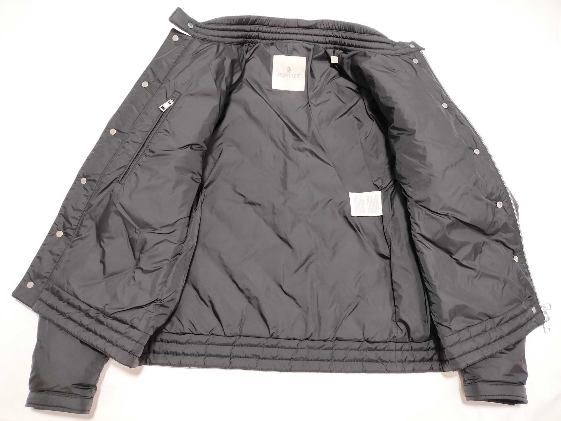 MONCLER rider's jacket black jacket
