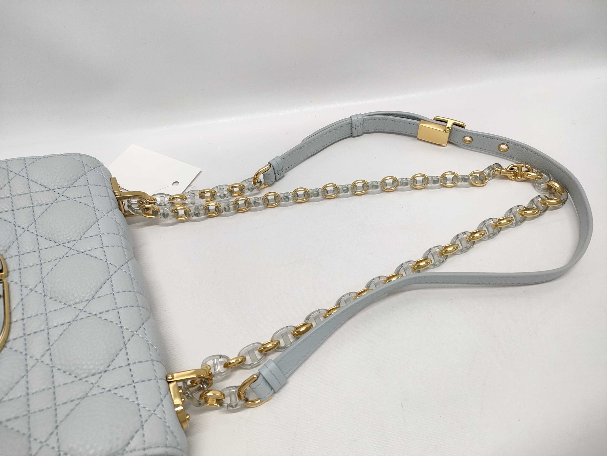 Dior Caro/Small/Shoulder/Lamb Leather Shoulder Bag