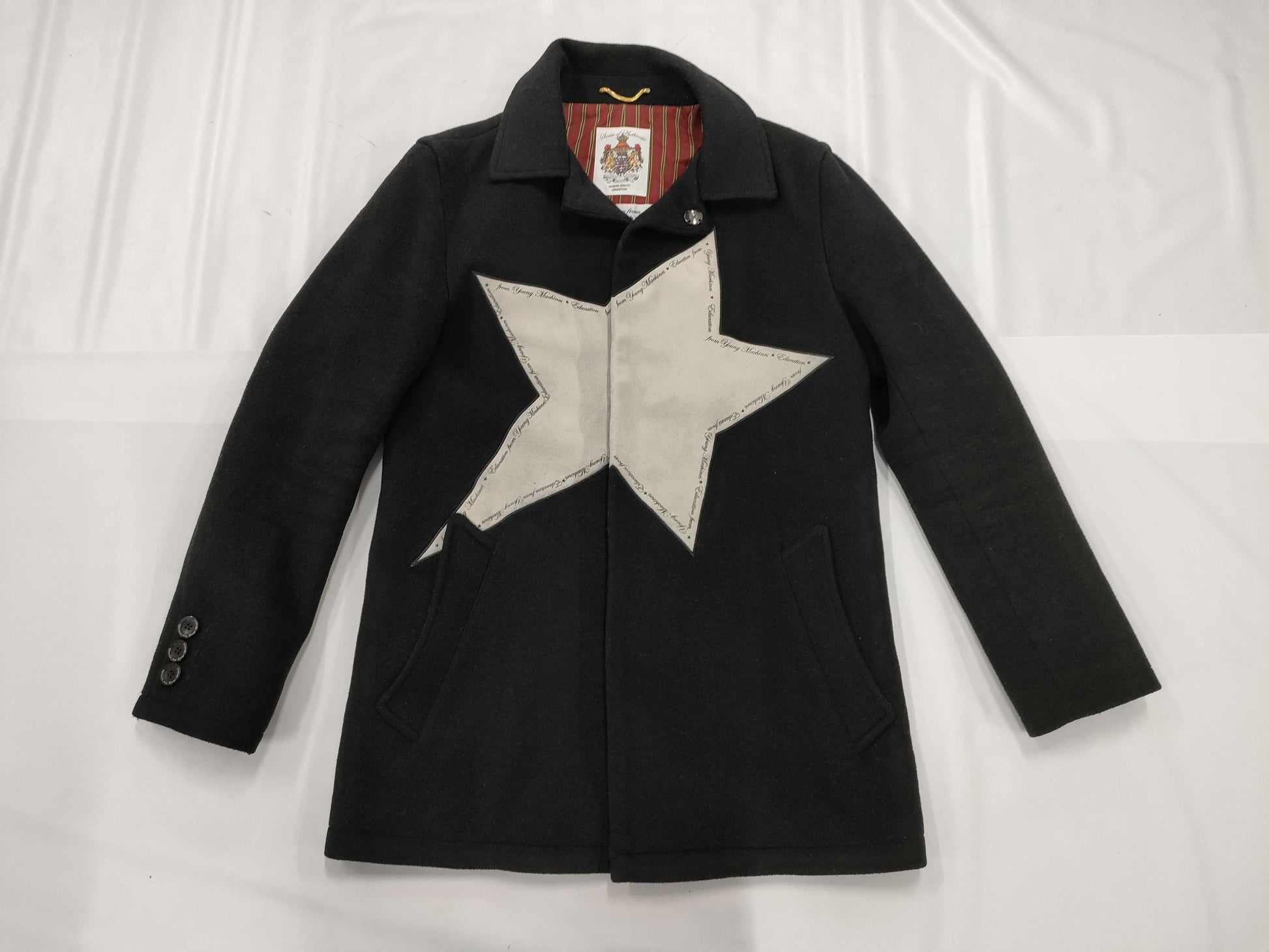 Education Star Motif Coat Coat