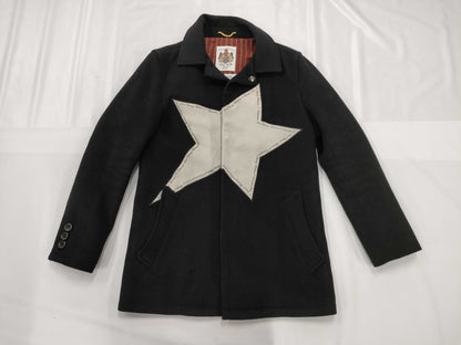 Education Star Motif Coat Coat