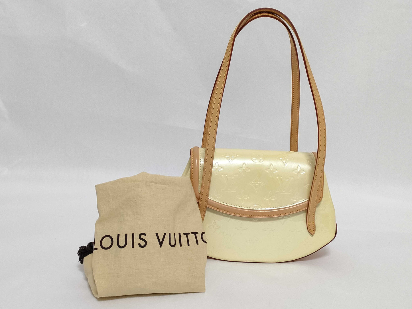 LOUIS VUITTON Vernis Biscayne Bay PM Handbag