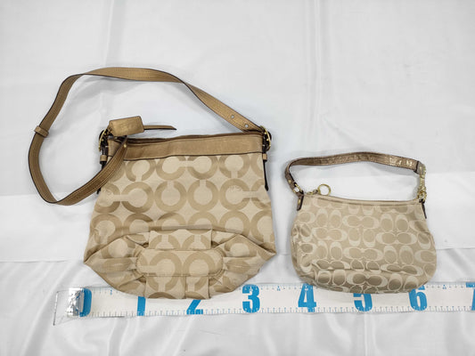 COACH Signature 3-Piece Shoulder Bag Set