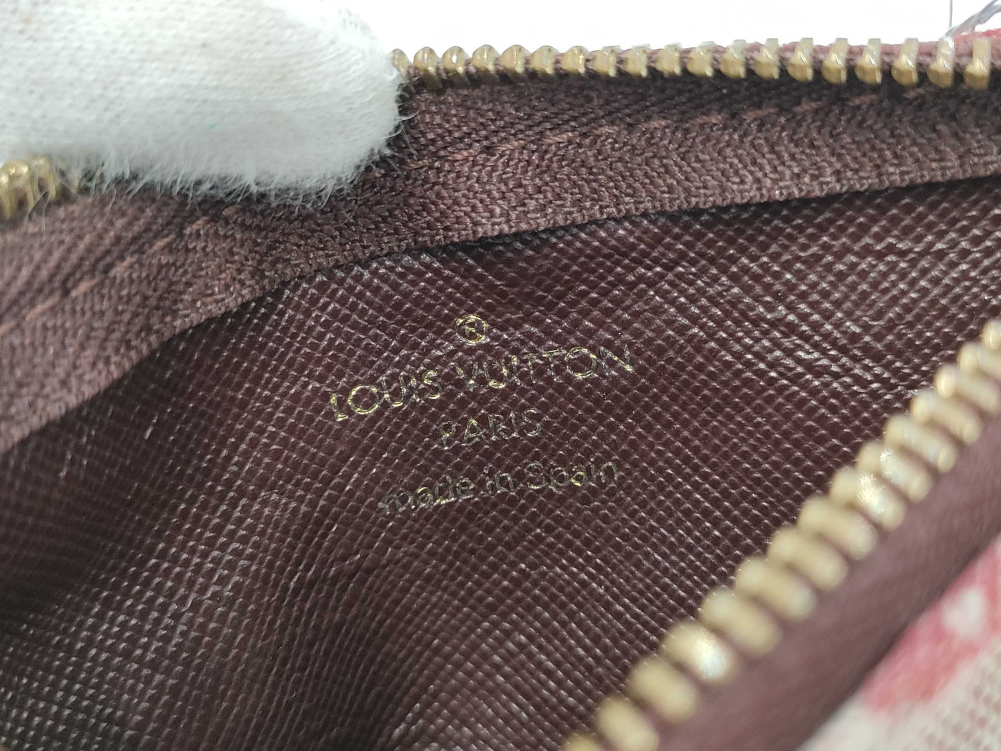 LOUIS VUITTON Monogram Mini Lan Cle M92238 Coin Case