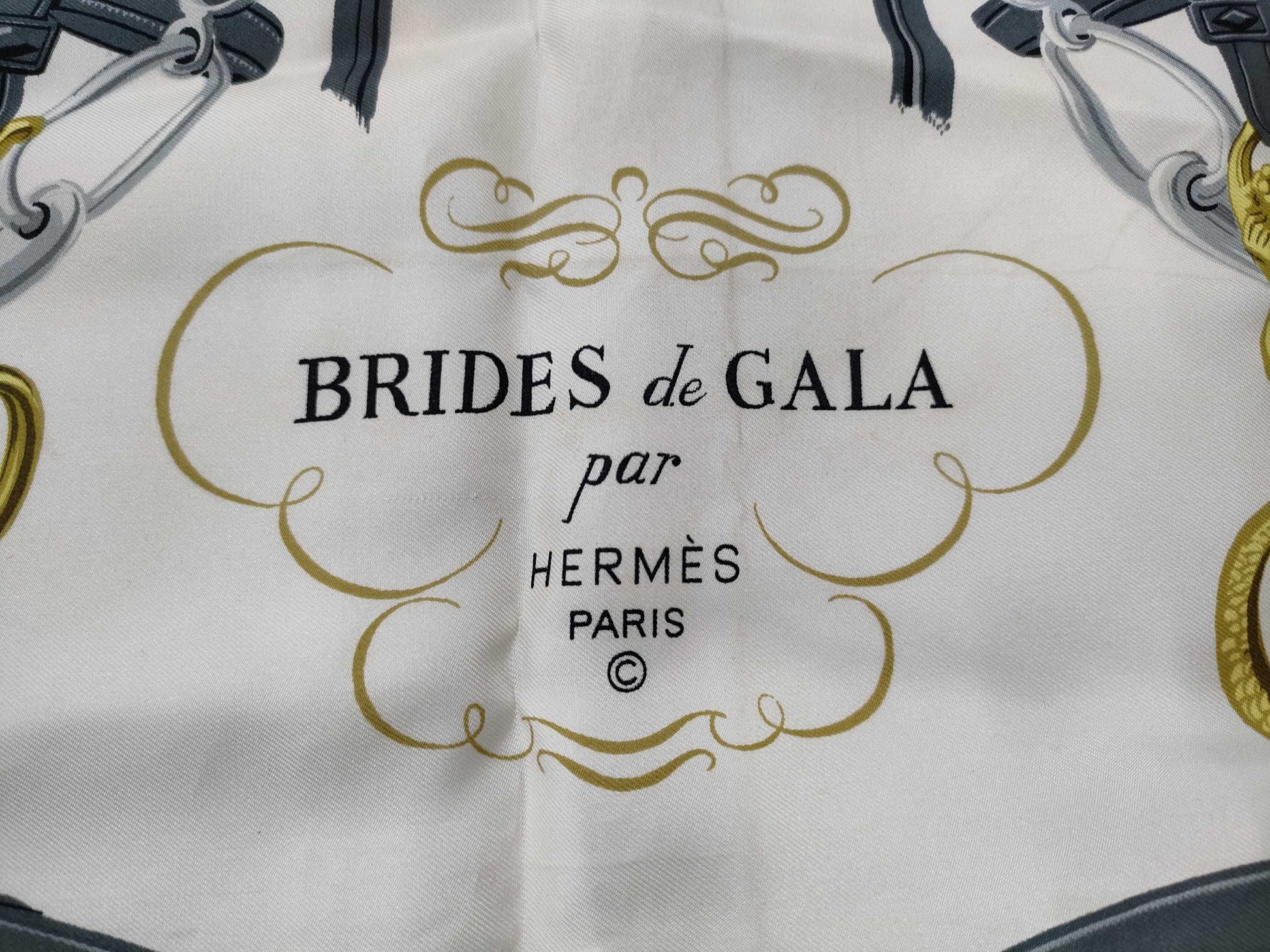 HERMES BRIDES de GALA Ceremonial Bridle Scarf