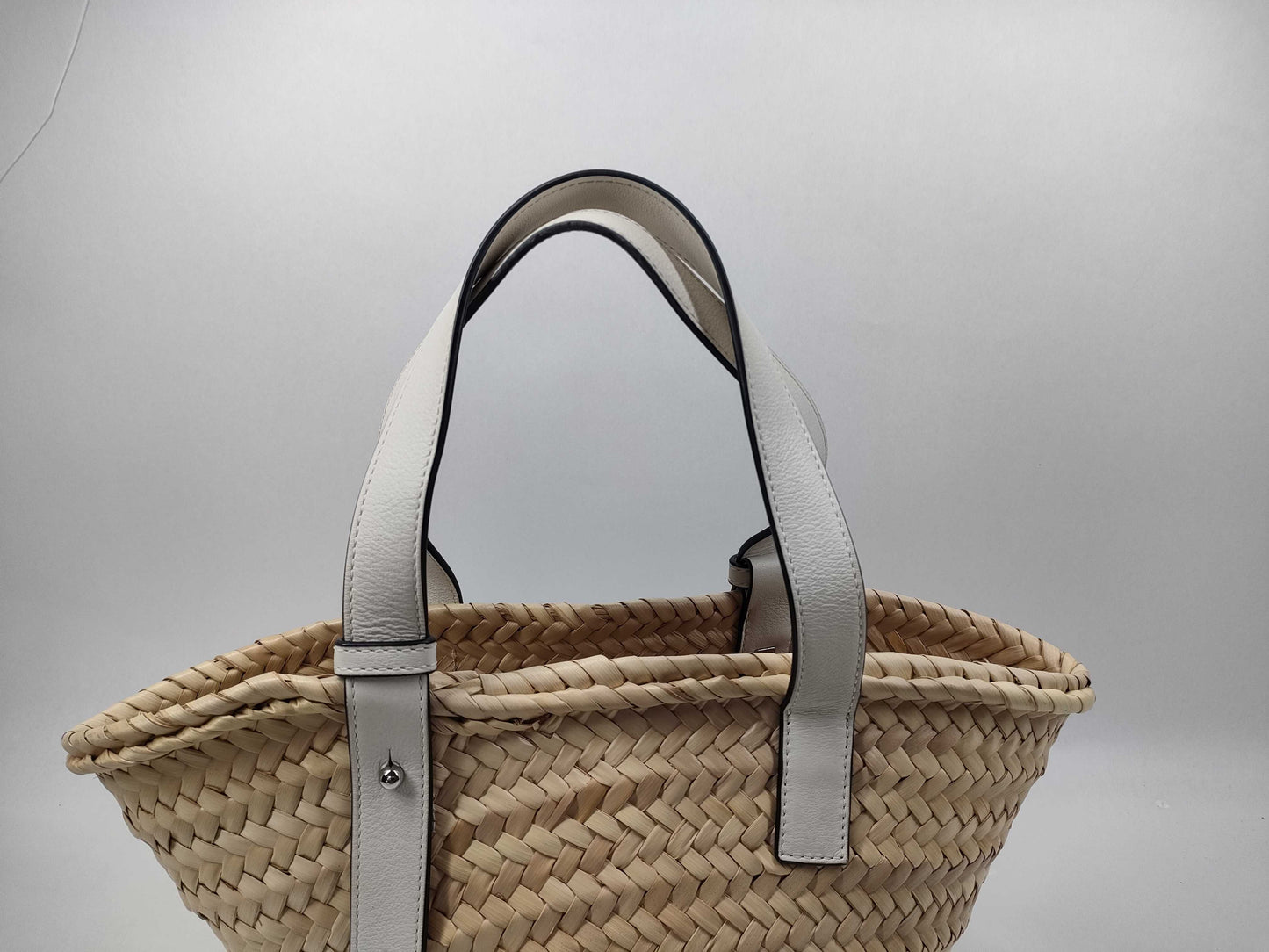 LOEWE Bucket White Tote Bag