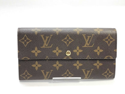 LOUIS VUITTON Monogram Portefeuille Sarah Wallet