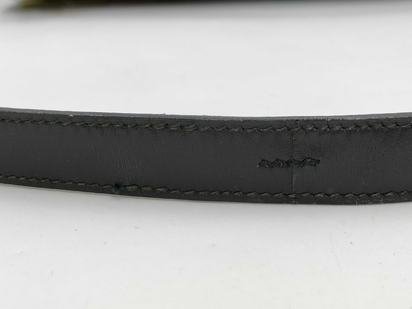 HERMES Constance 24 Box Calf Leather Shoulder Bag in Black with Gold Hardware and 〇S Stamp