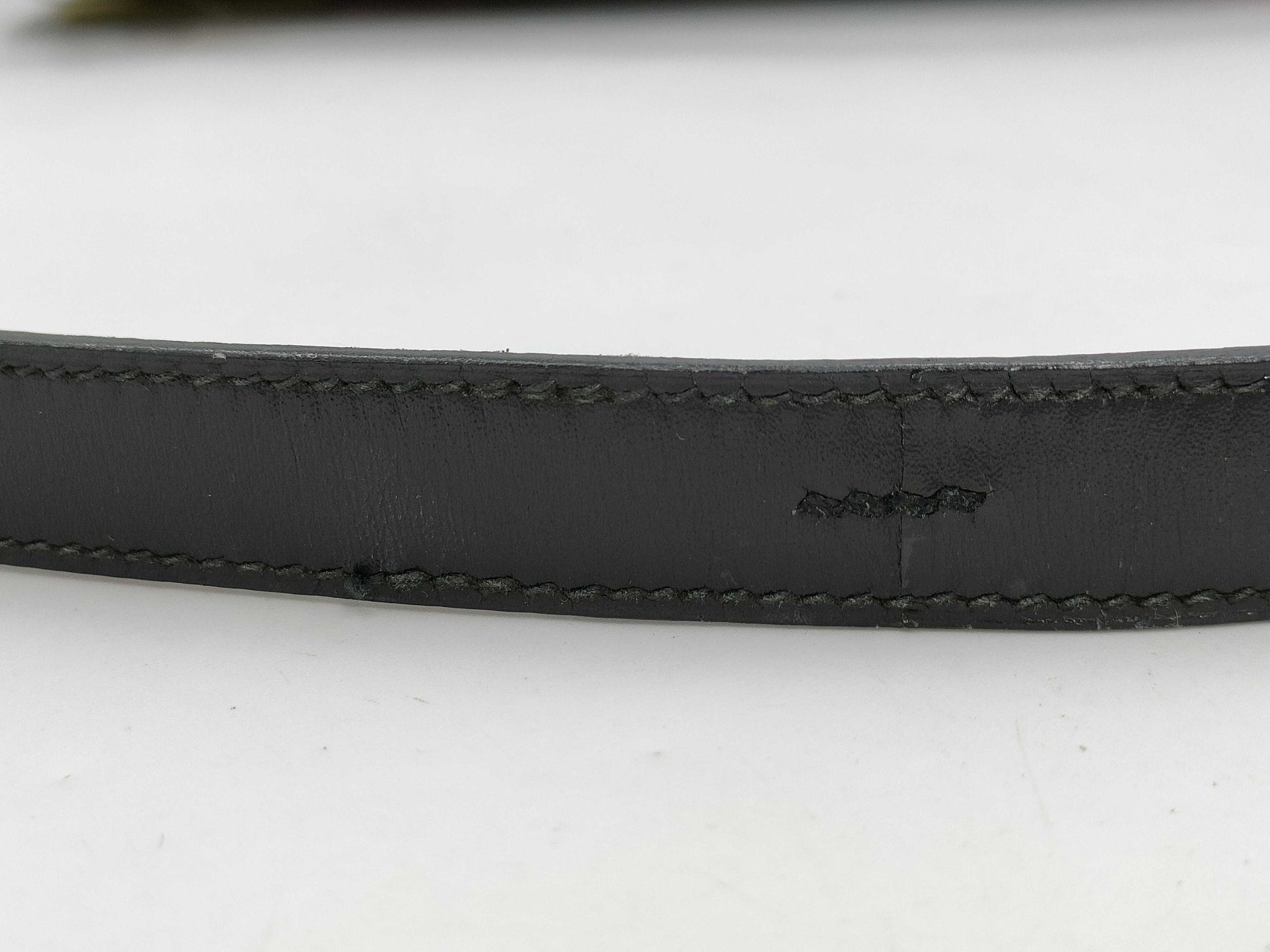 HERMES Constance 24 Box Calf Leather Shoulder Bag in Black with Gold Hardware and 〇S Stamp