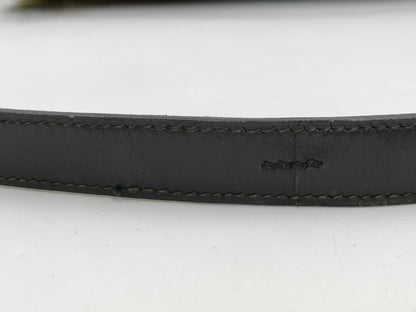 HERMES Constance 24 Box Calf Leather Shoulder Bag in Black with Gold Hardware and 〇S Stamp