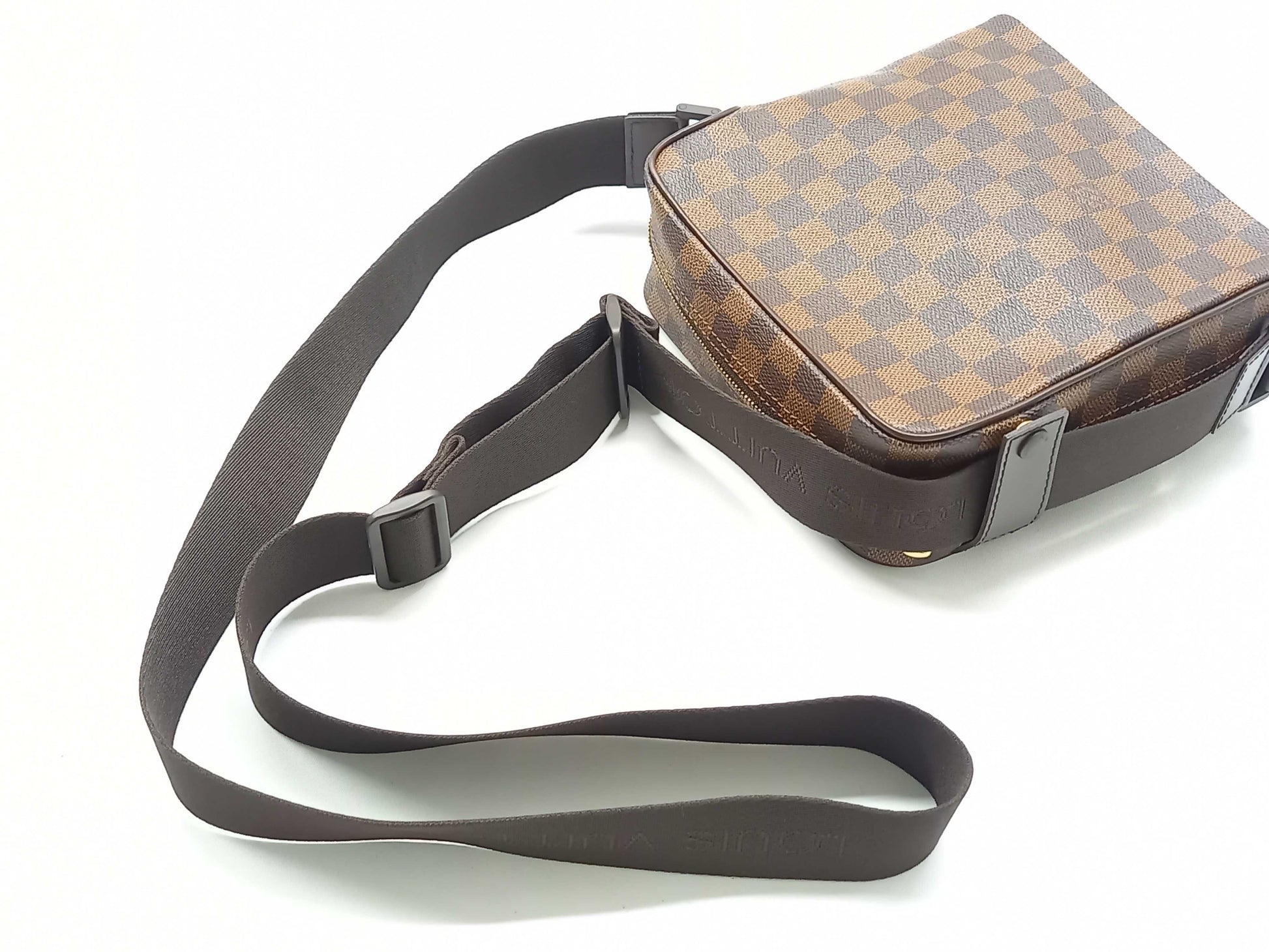 LOUIS VUITTON Damier N41442 Olaf PM Shoulder Bag